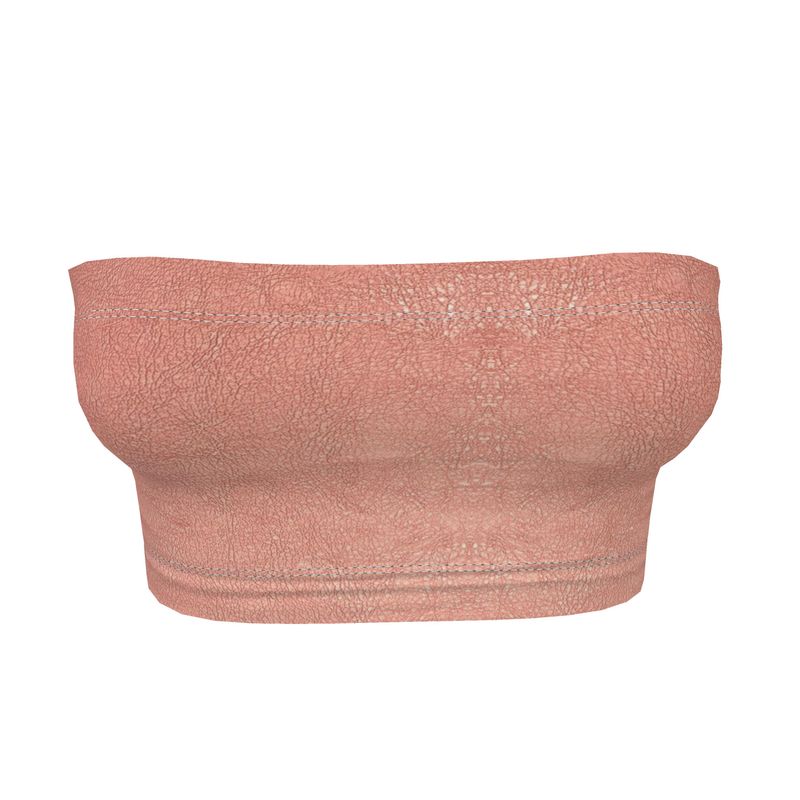 Coral Bandeau Boob Tube - Rizzlly