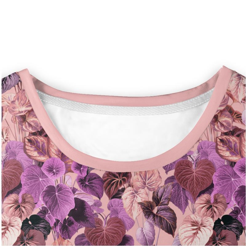 Lila Purple Floral Ladies Night Set