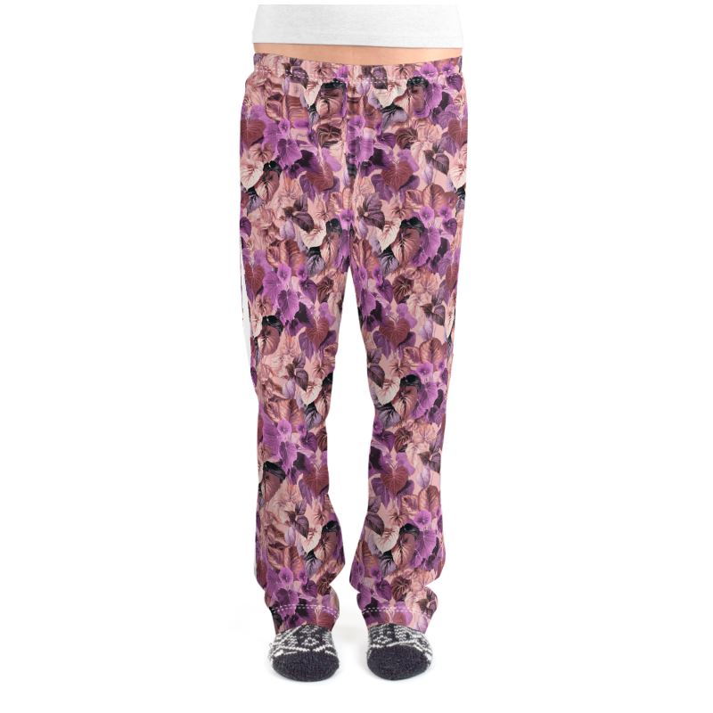 Lila Purple Floral Ladies Night Set