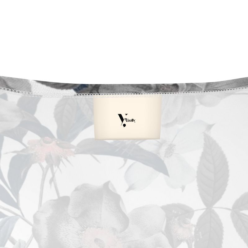 Garden Blossom Ladies Crop Top - Rizzlly