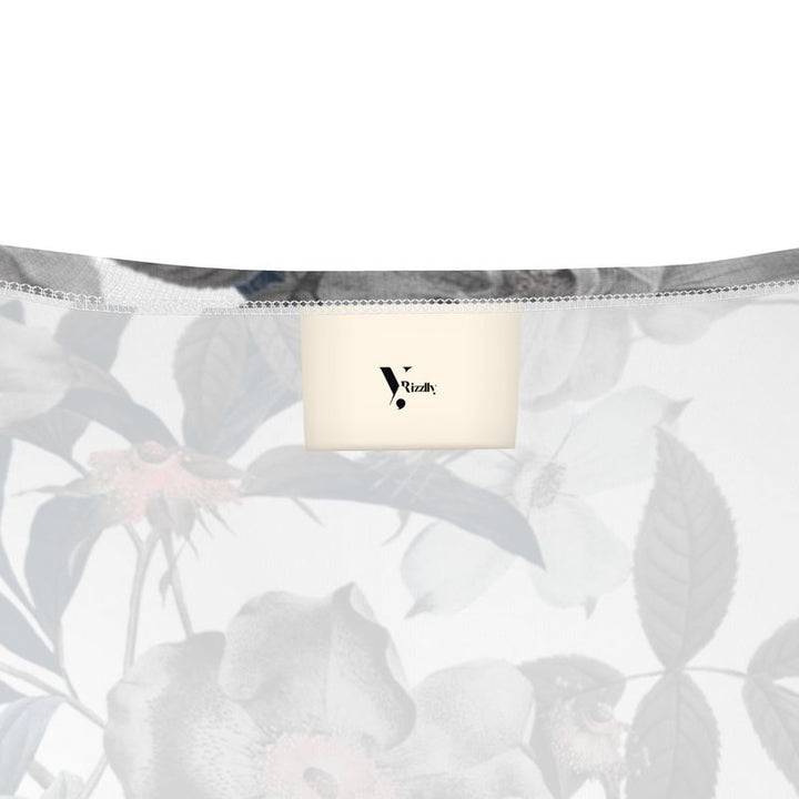 Garden Blossom Ladies Crop Top - Rizzlly