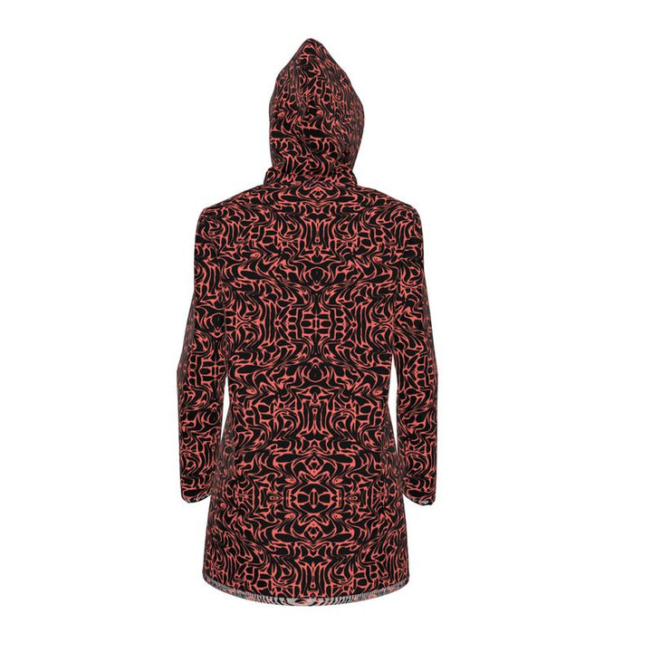 Black Women's Hooded Rain Mac – Rizzlly