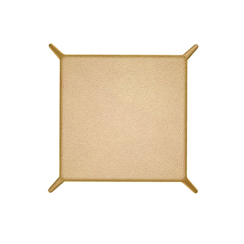 Golden Whisper Leather Trinket Tray – Rizzlly