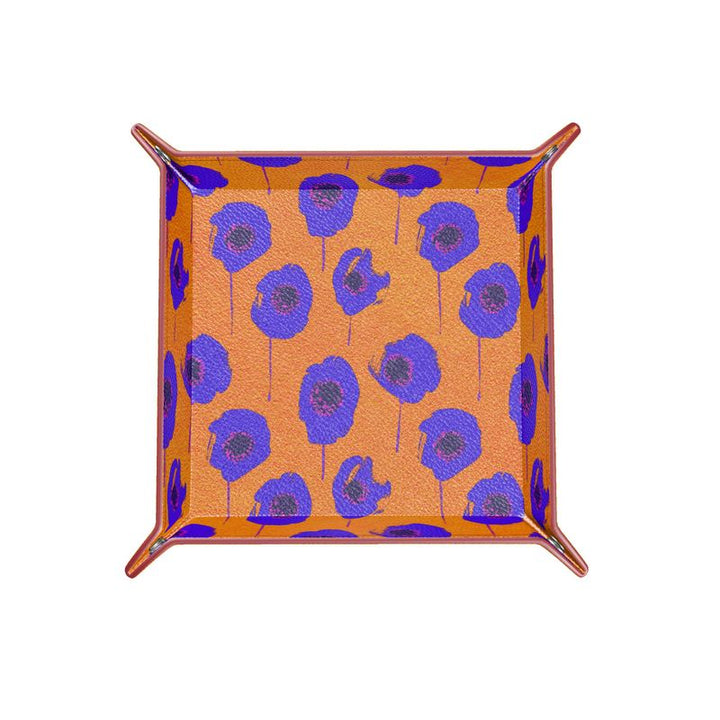 Violet Whispers Leather Trinket Tray – Rizzlly