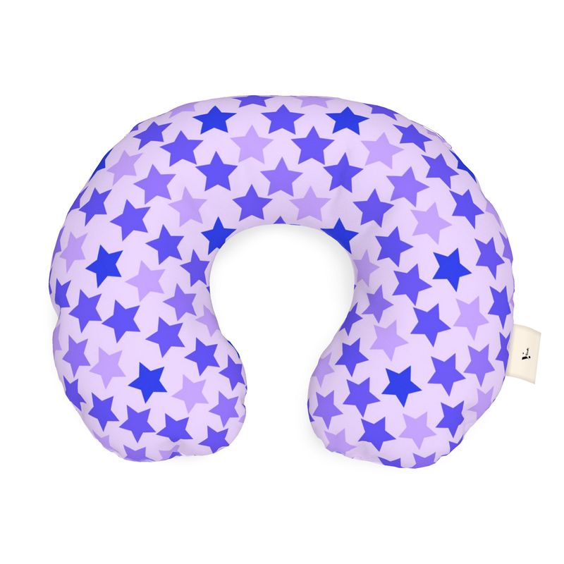 Purple Stars Neck Pillow – Rizzlly
