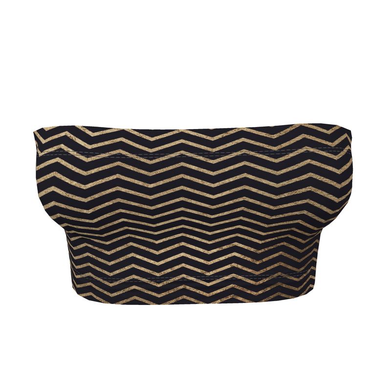 Mini Chevron Bandeau Boob Tube – Rizzlly
