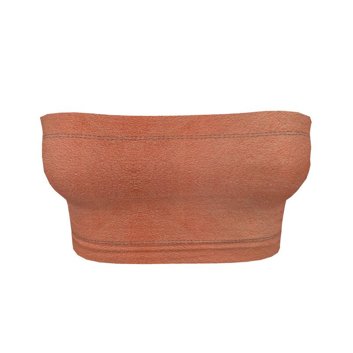 Terracotta Bandeau Boob Tube – Rizzlly