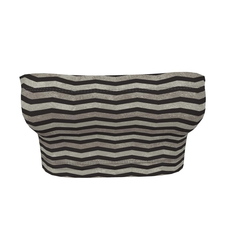 Chevron Bandeau Boob Tube – Rizzlly