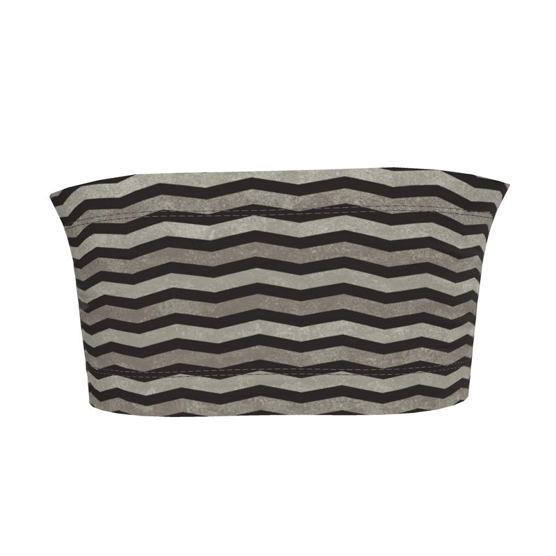 Chevron Bandeau Boob Tube – Rizzlly