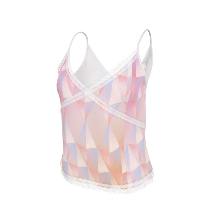 Geometric Pale Cami – Rizzlly