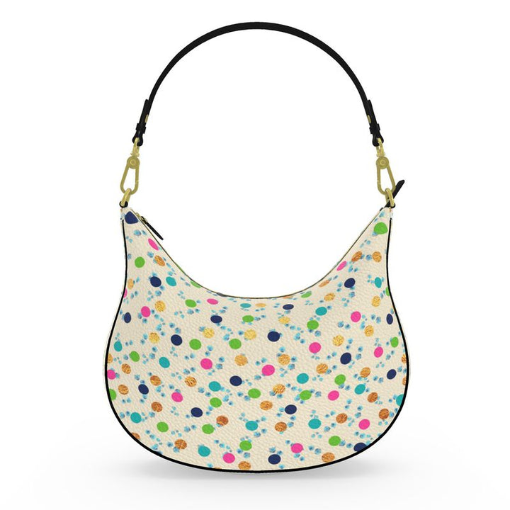 Polka Curve Hobo Bag – Rizzlly