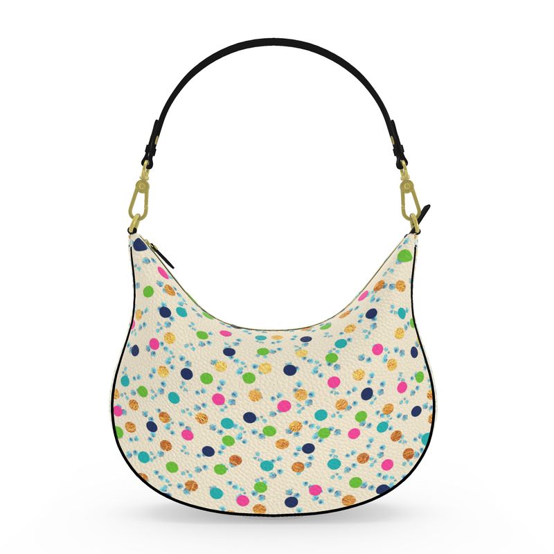 Polka Curve Hobo Bag – Rizzlly