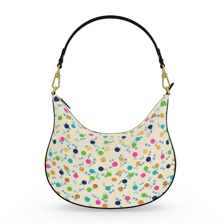 Polka Curve Hobo Bag – Rizzlly
