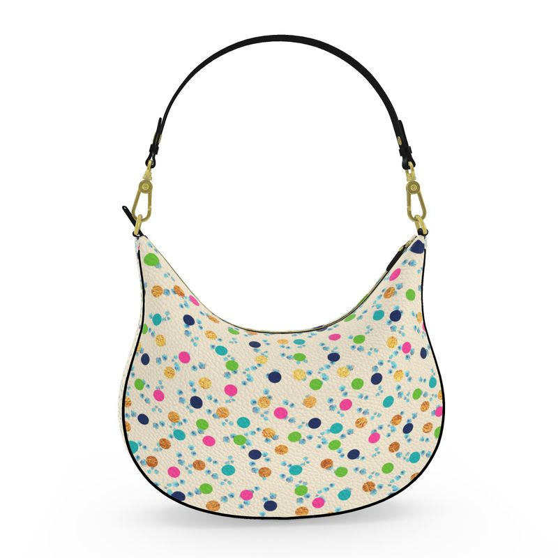 Polka Curve Hobo Bag – Rizzlly