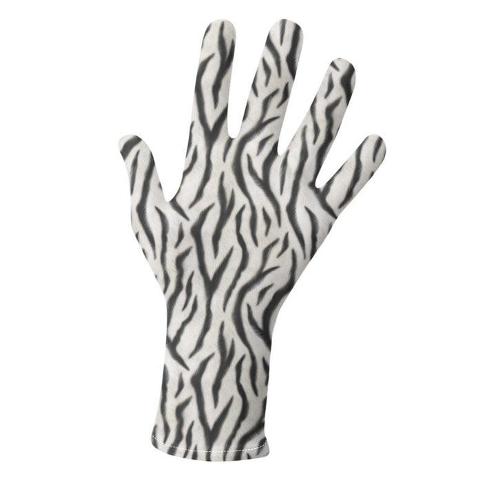 Zebra Lycra Gloves – Rizzlly