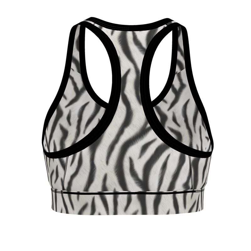 Zebra Sports Bra – Rizzlly