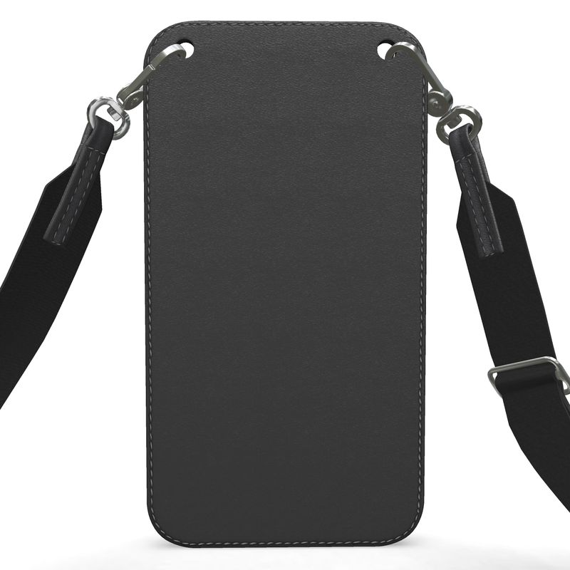 Zebra Leather Phone Case with Strap – Rizzlly