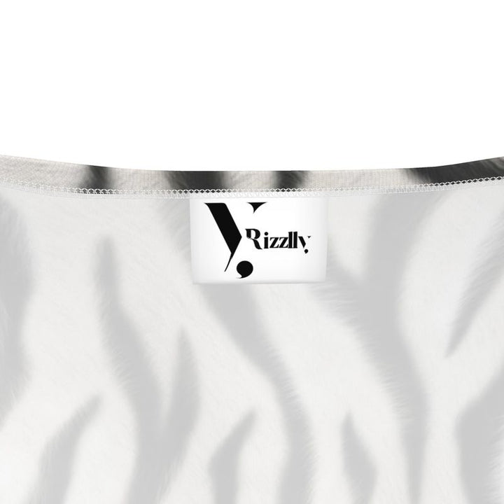 Zebra Ladies Crop Top – Rizzlly