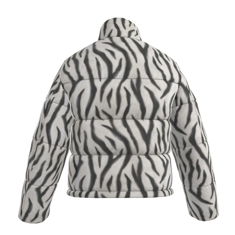 Zebra Women Puffer Jacket – Rizzlly
