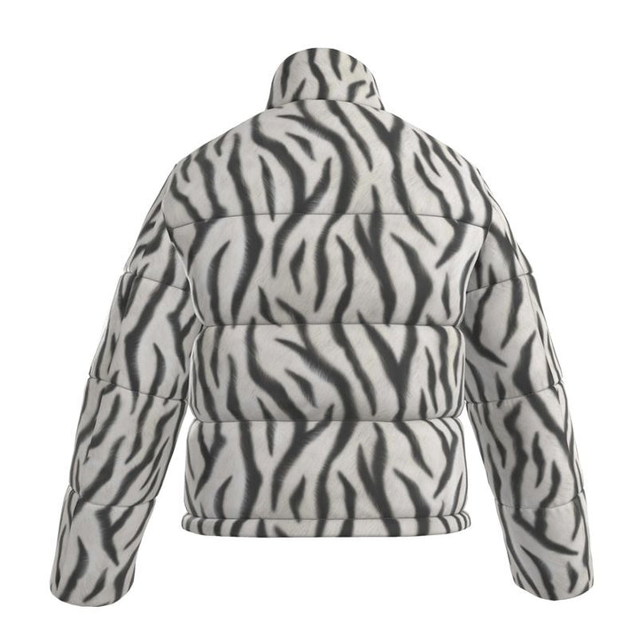 Zebra Women Puffer Jacket – Rizzlly