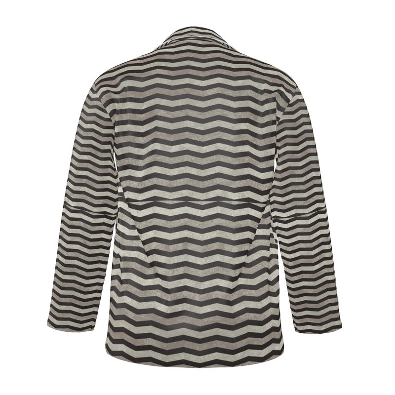Chevron Men's Luxury Pyjama Shirt – Rizzlly