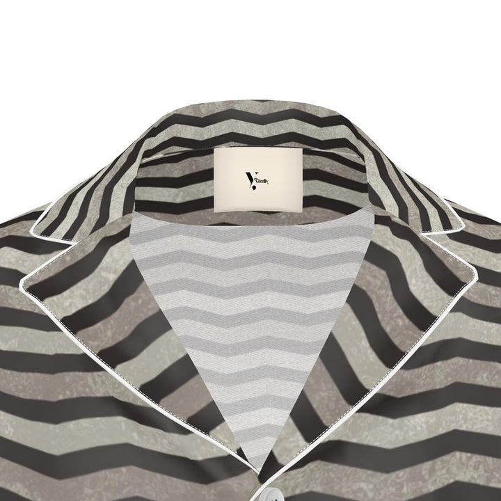 Chevron Men's Luxury Pyjama Shirt – Rizzlly