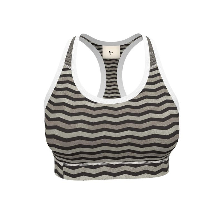 Chevron Sports Bra – Rizzlly