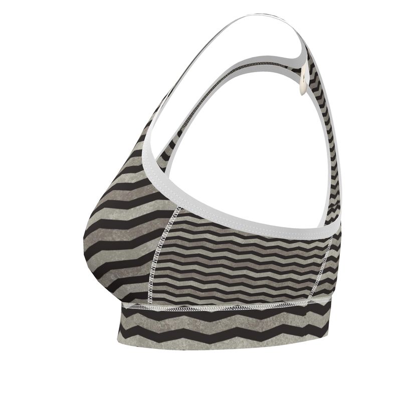 Chevron Sports Bra – Rizzlly