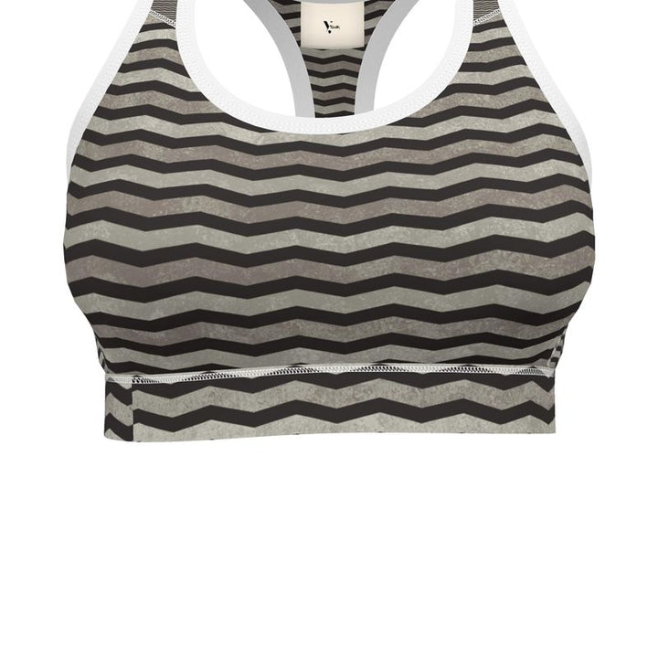Chevron Sports Bra – Rizzlly