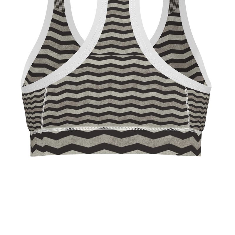 Chevron Sports Bra – Rizzlly