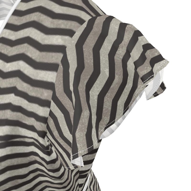 Chevron Tea Dress – Rizzlly