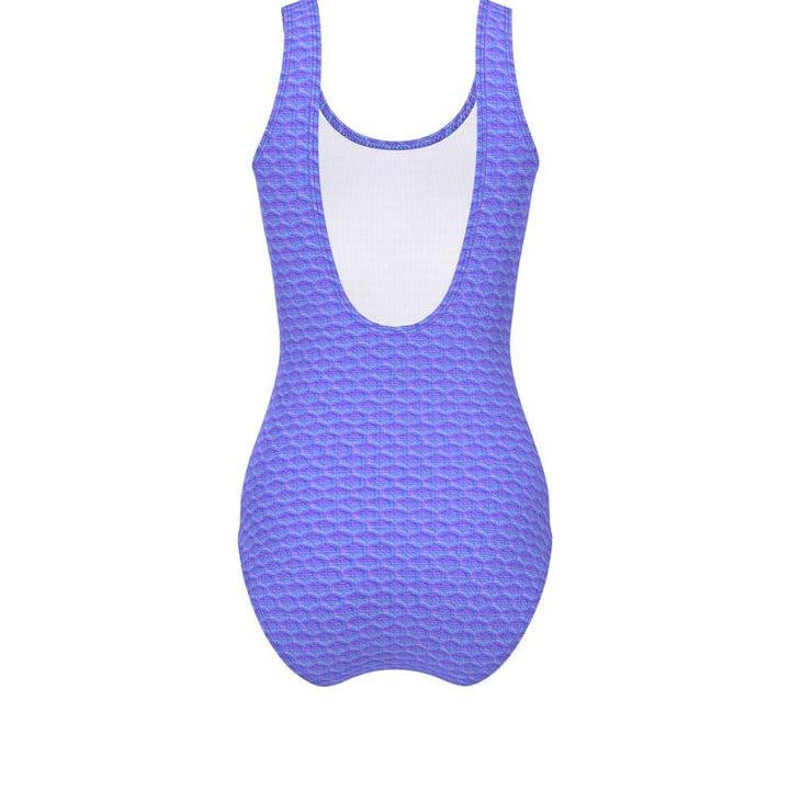 Royal Blue Mosaic Swimsuit
