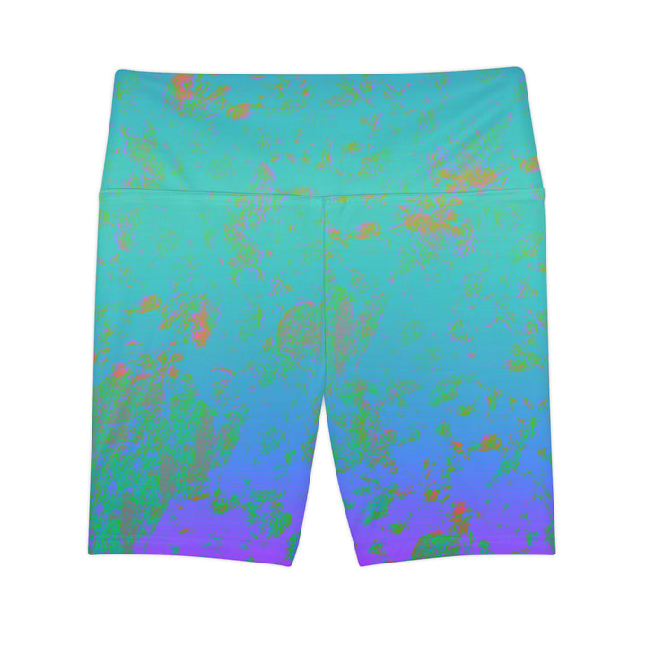 Vibrant Mirage Teal Workout Shorts