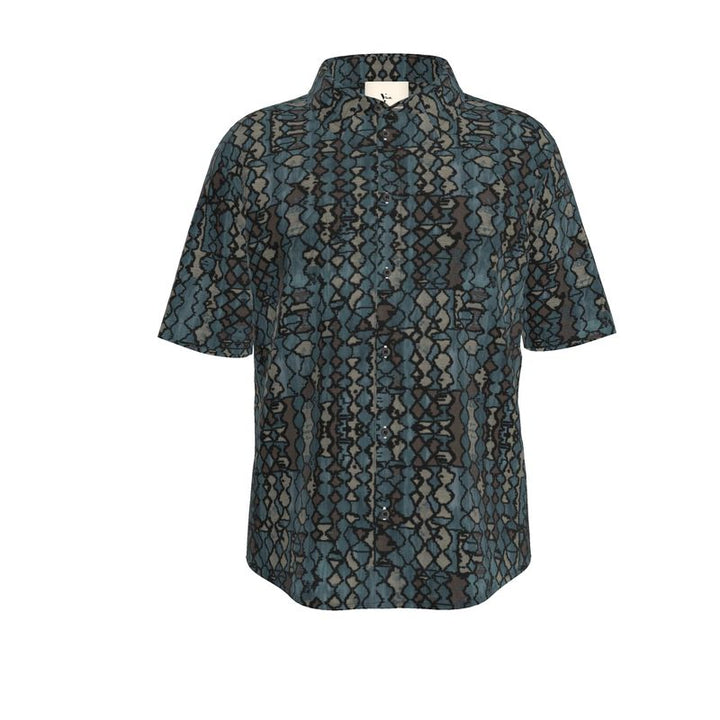 Rizzlly Mosaic Men's Short Sleeve Shirt