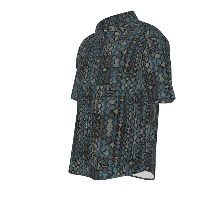 Rizzlly Mosaic Men's Short Sleeve Shirt
