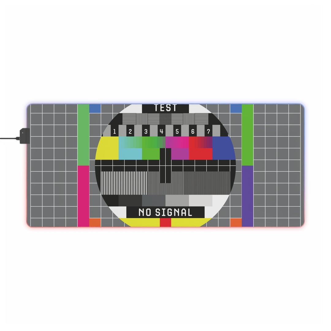 LED TV Signal Gaming Mouse Pad