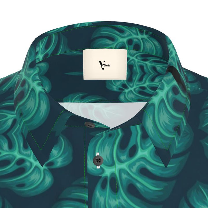 Tropical Glow Shirt – Jungle Blur Edition