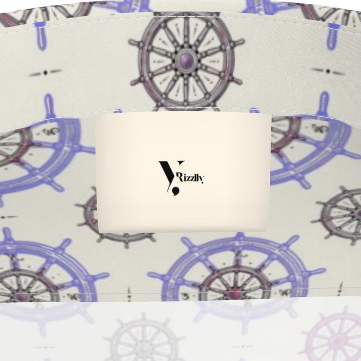 Men’s Short Sleeve Shirt – “Captain Mode” in Nautical Violet