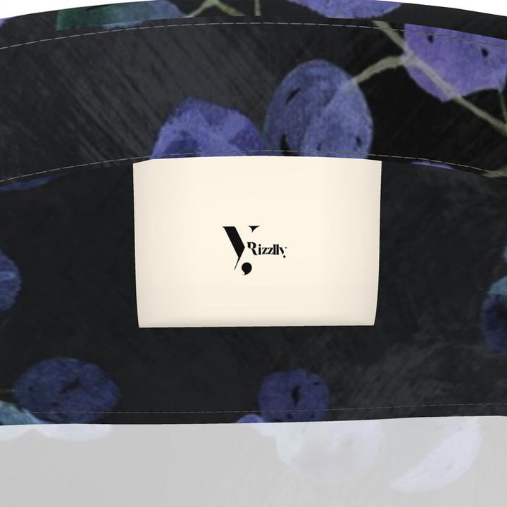 Men’s Short Sleeve Shirt – “Midnight Petals”