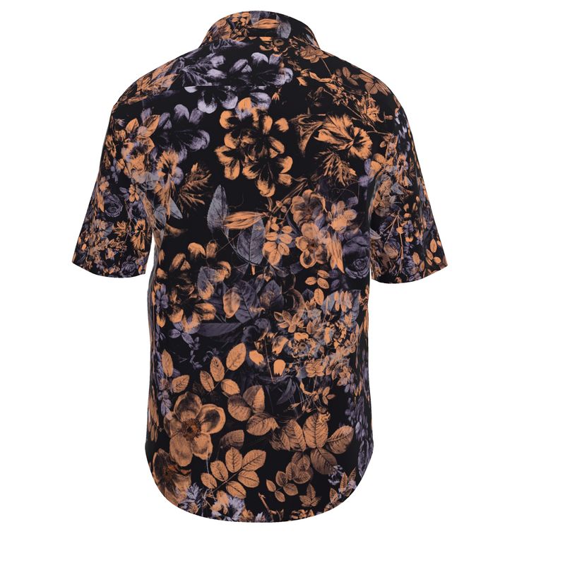 Men’s Short Sleeve Shirt – “Shadow Bloom”