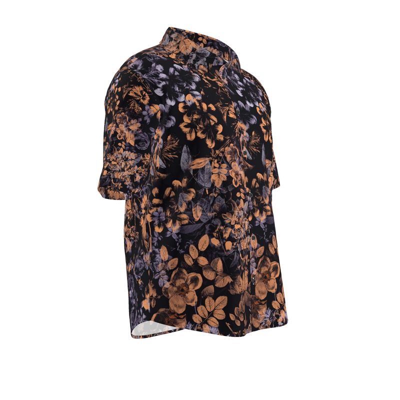 Men’s Short Sleeve Shirt – “Shadow Bloom”
