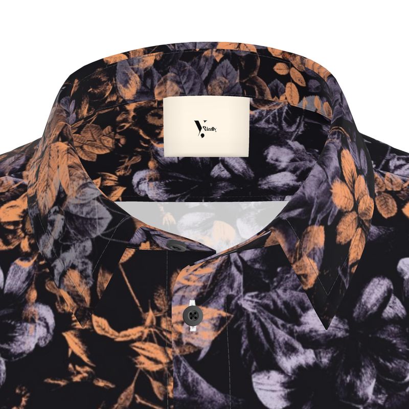 Men’s Short Sleeve Shirt – “Shadow Bloom”