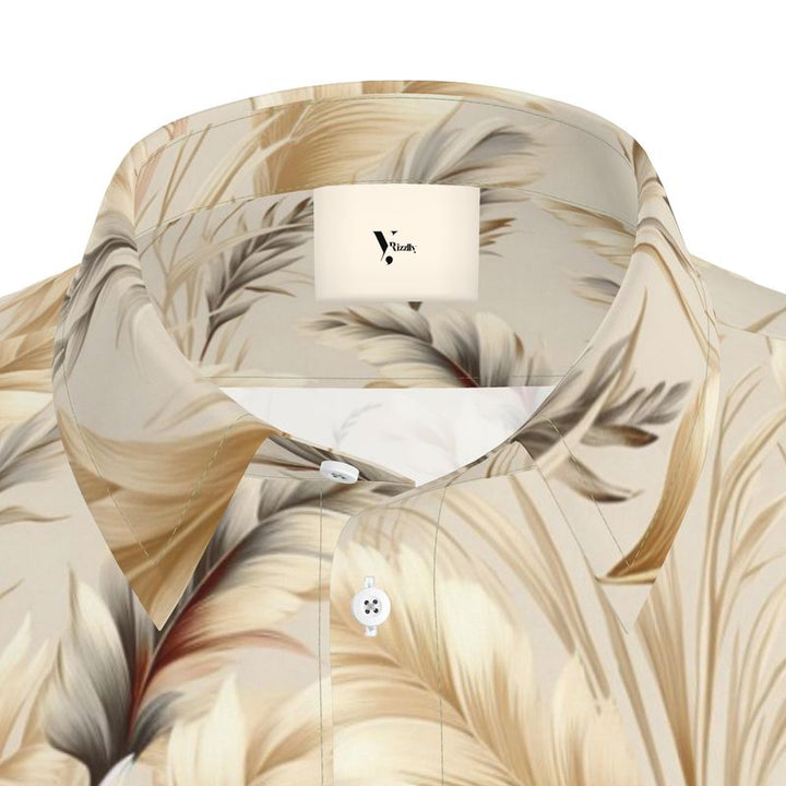 Men’s Short Sleeve Shirt – “Golden Pampas”