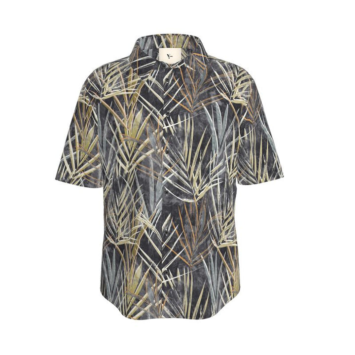 Men’s Short Sleeve Shirt – “Ash Palms”