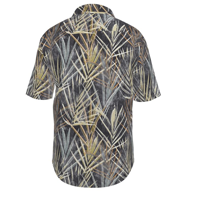 Men’s Short Sleeve Shirt – “Ash Palms”