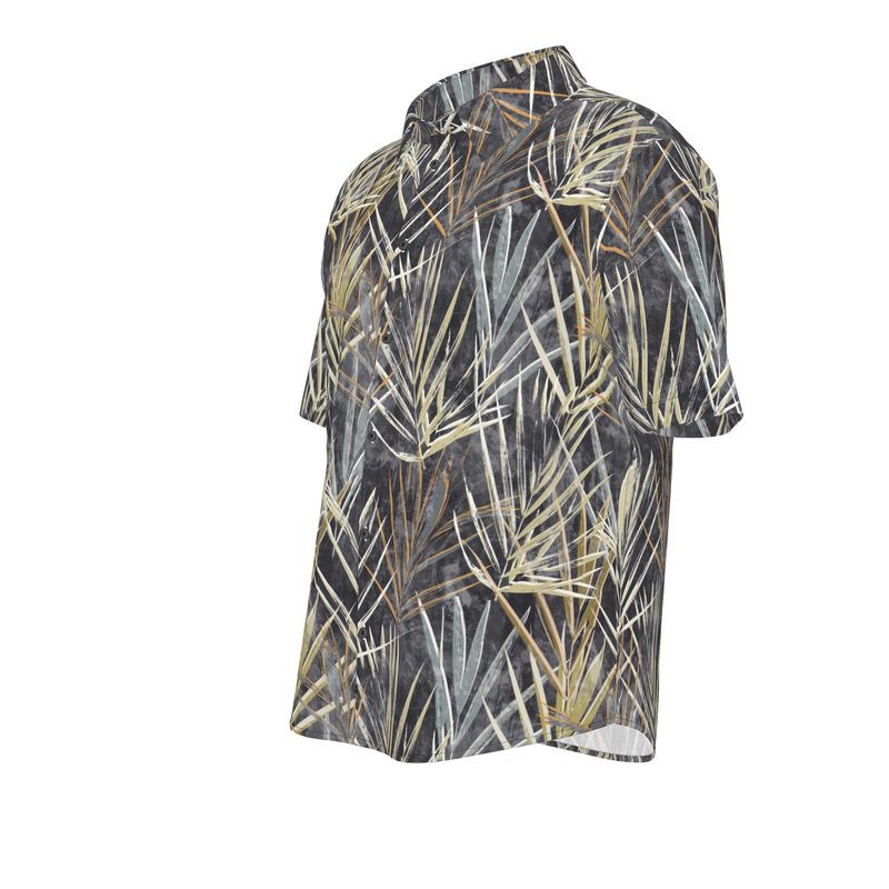 Men’s Short Sleeve Shirt – “Ash Palms”