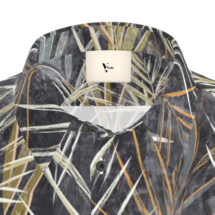 Men’s Short Sleeve Shirt – “Ash Palms”