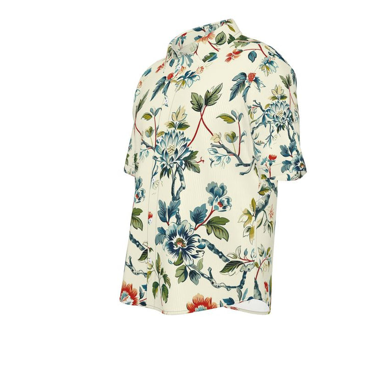 Men’s Short Sleeve Shirt – “Botanical Tapestry”