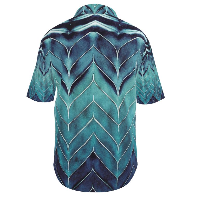 Men’s Short Sleeve Shirt – “Ocean Vein”