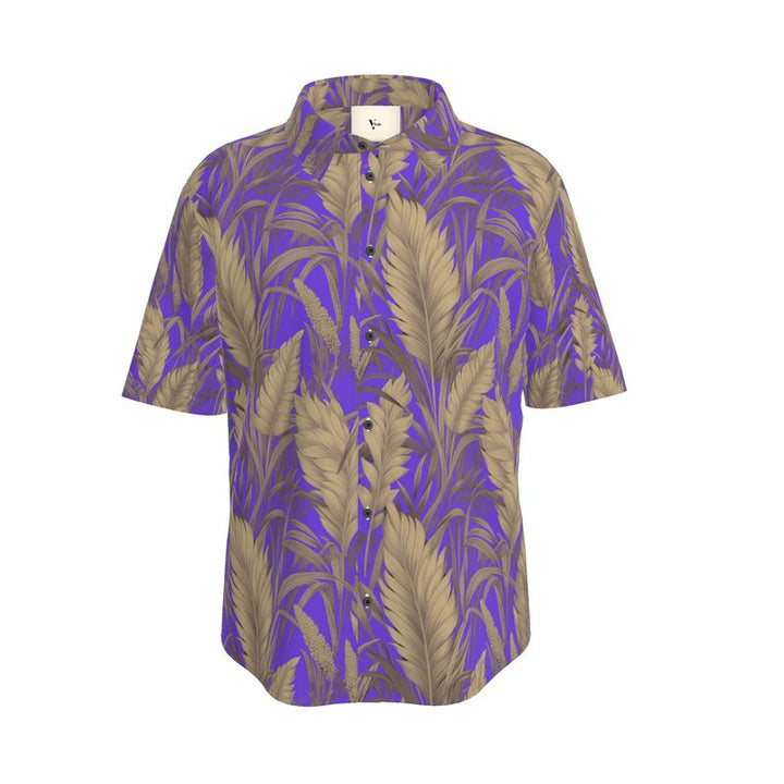 Men’s Short Sleeve Shirt – “Royal Tropic”
